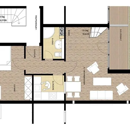 Holiday home 1-bedroom